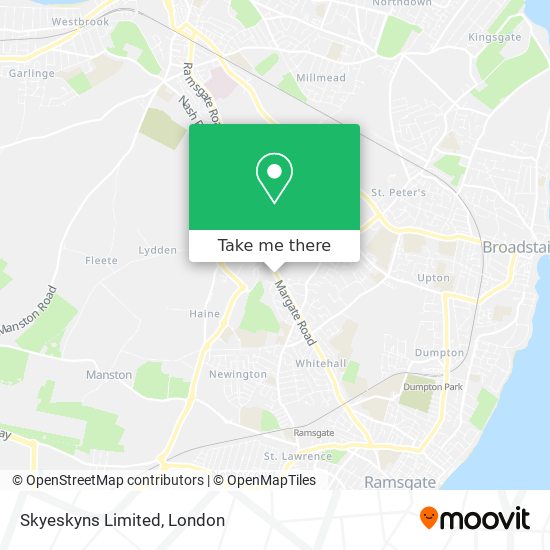 Skyeskyns Limited map