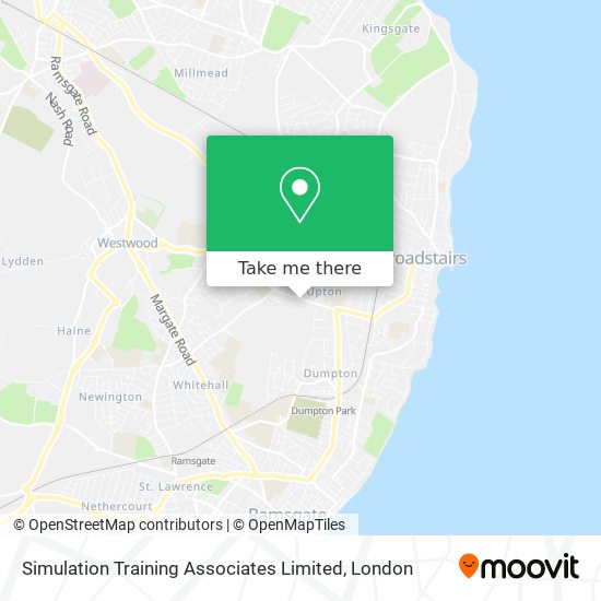 Simulation Training Associates Limited map