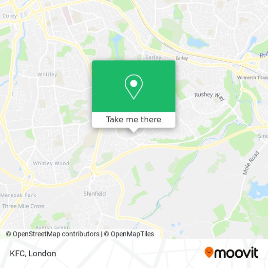 KFC map