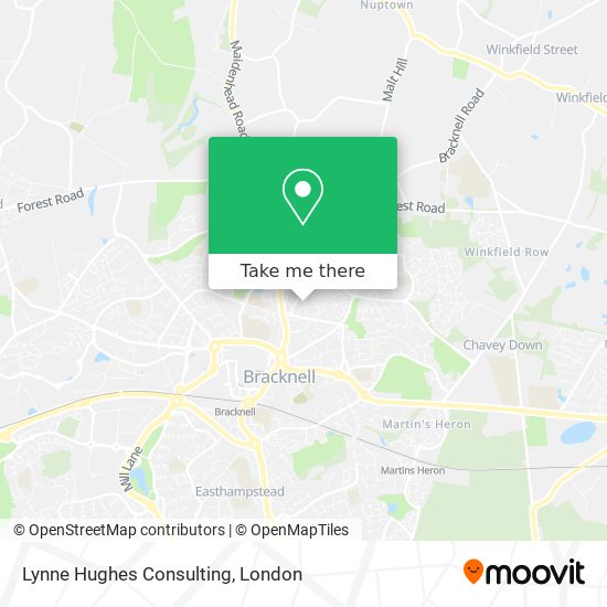 Lynne Hughes Consulting map