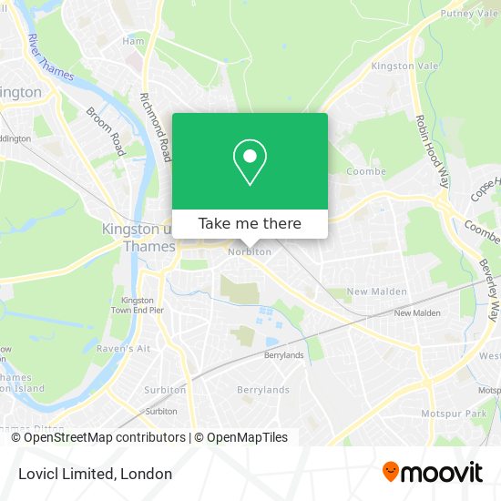 Lovicl Limited map