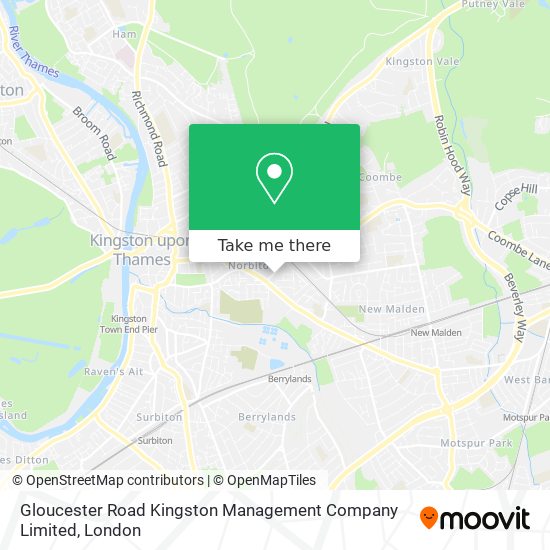 Gloucester Road Kingston Management Company Limited map