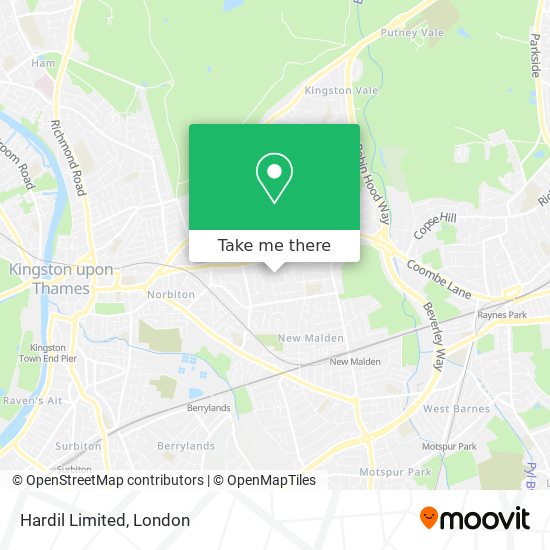 Hardil Limited map