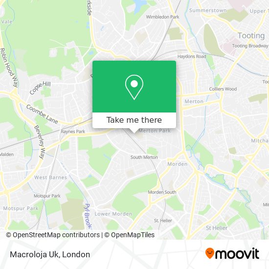 Macroloja Uk map