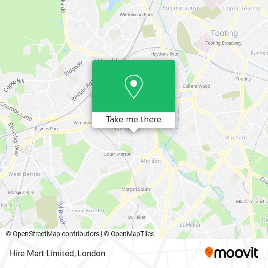 Hire Mart Limited map