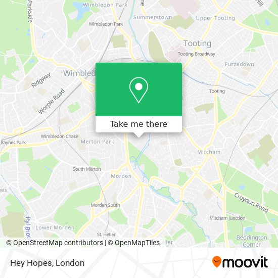 Hey Hopes map
