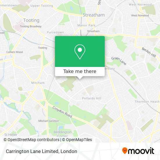 Carrington Lane Limited map