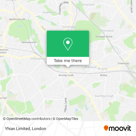 Yhian Limited map