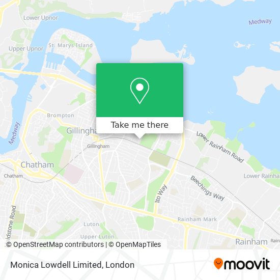 Monica Lowdell Limited map