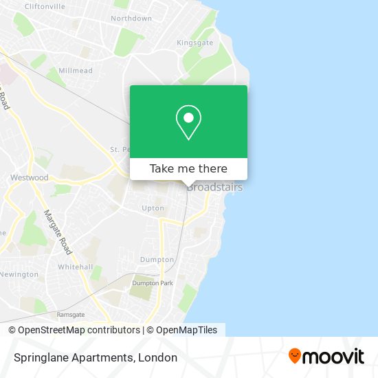 Springlane Apartments map