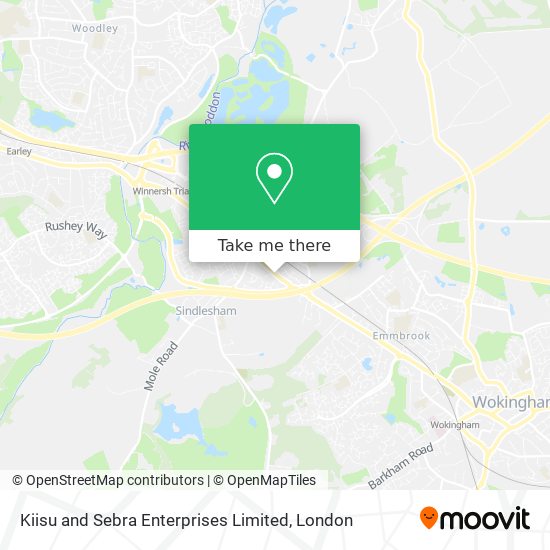 Kiisu and Sebra Enterprises Limited map