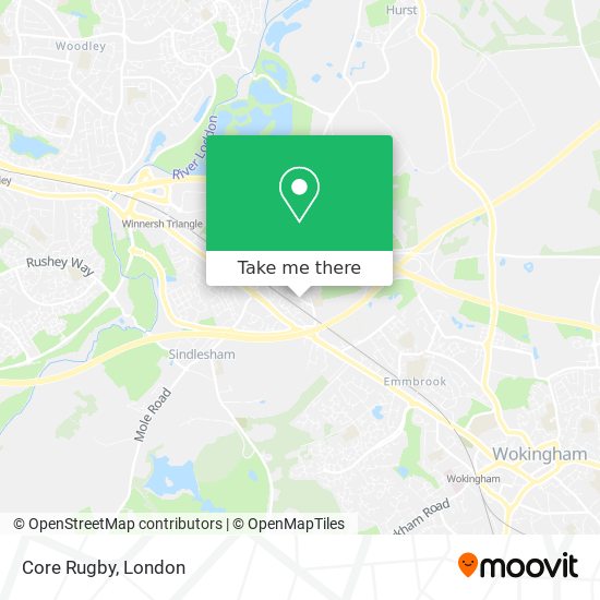 Core Rugby map