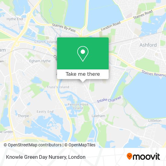 Knowle Green Day Nursery map