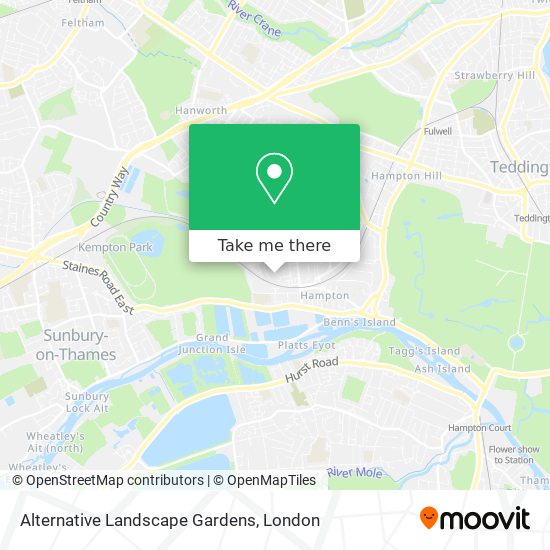 Alternative Landscape Gardens map