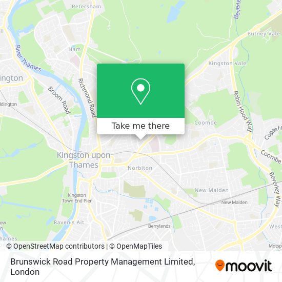 Brunswick Road Property Management Limited map