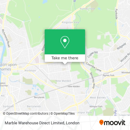 Marble Warehouse Direct Limited map