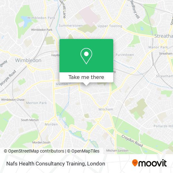 Nafs Health Consultancy Training map