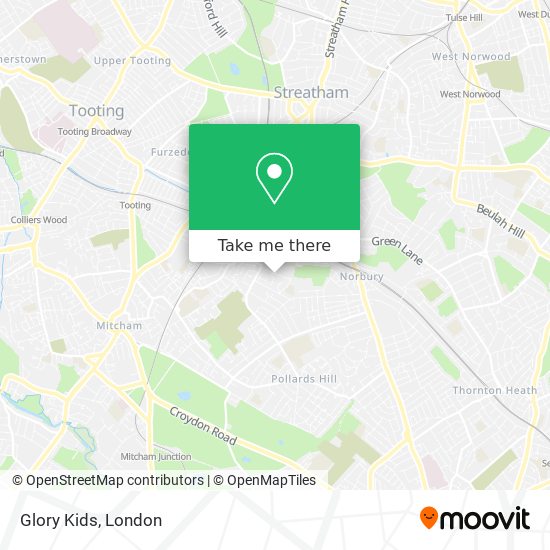 Glory Kids map