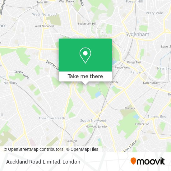 Auckland Road Limited map