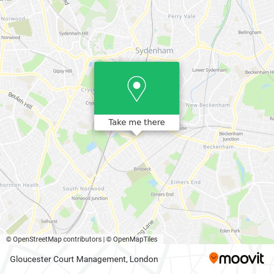 Gloucester Court Management map