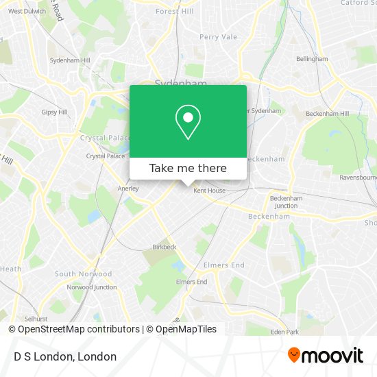 D S London map