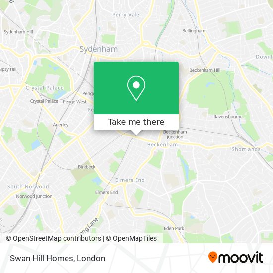Swan Hill Homes map