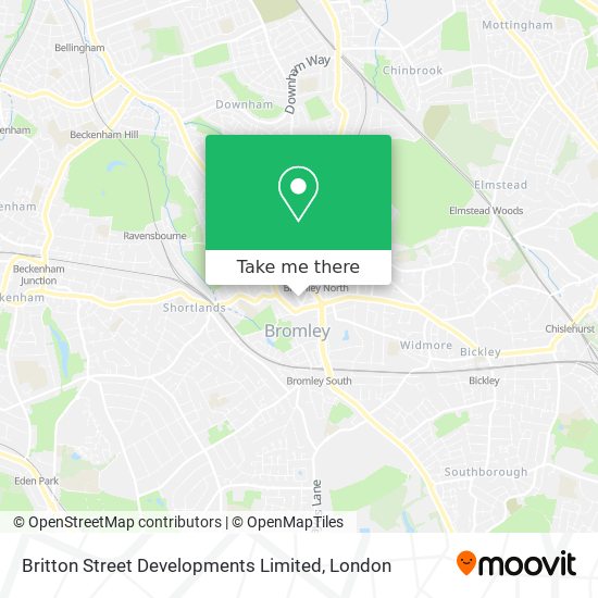 Britton Street Developments Limited map