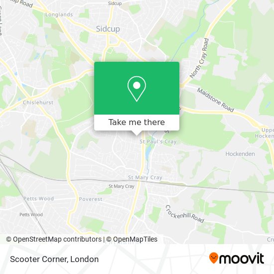 Scooter Corner map
