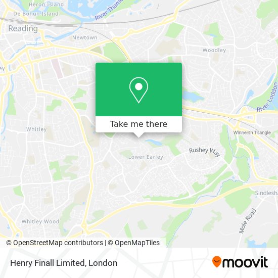 Henry Finall Limited map