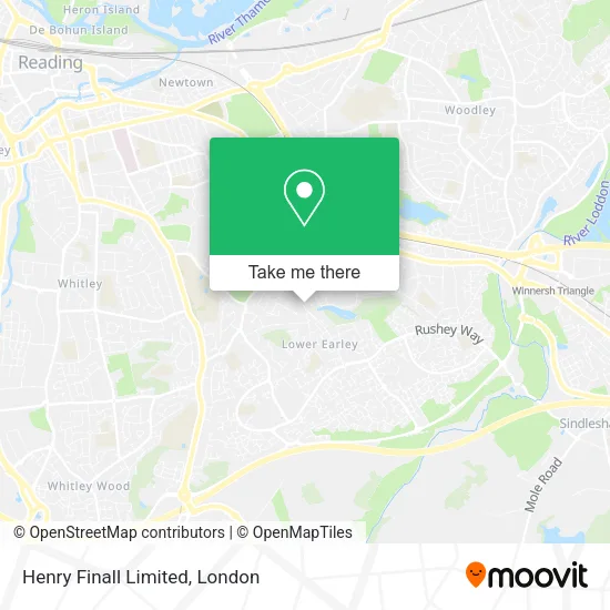 Henry Finall Limited map