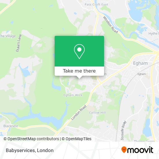 Babyservices map