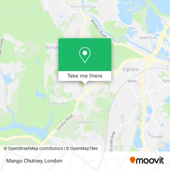 Mango Chutney map