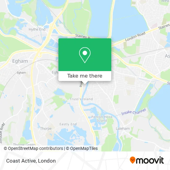 Coast Active map