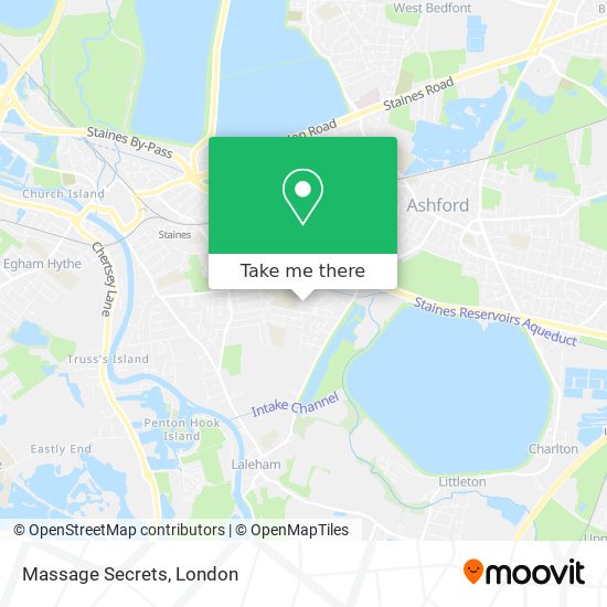 Massage Secrets map