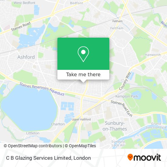 C B Glazing Services Limited map