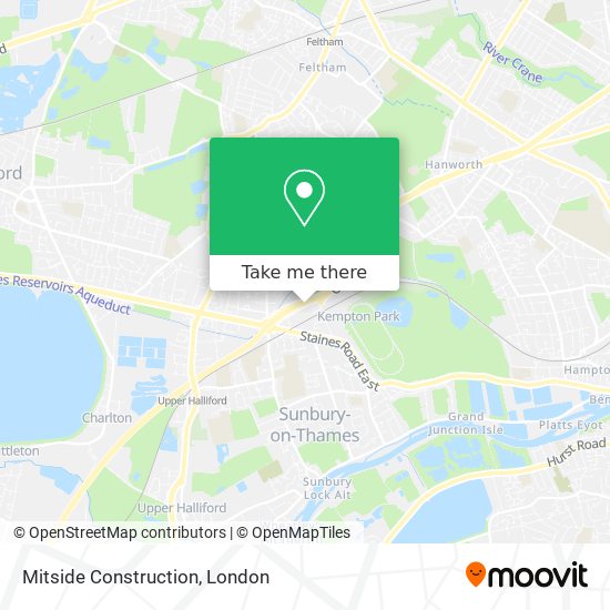 Mitside Construction map