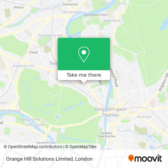 Orange Hill Solutions Limited map