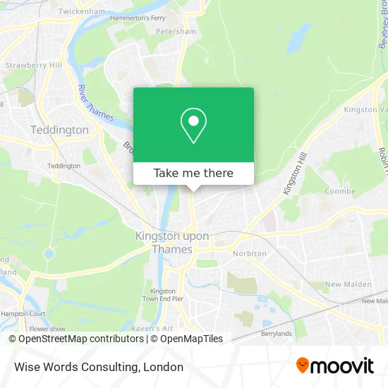 Wise Words Consulting map