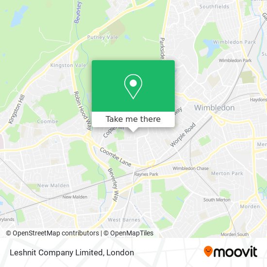 Leshnit Company Limited map
