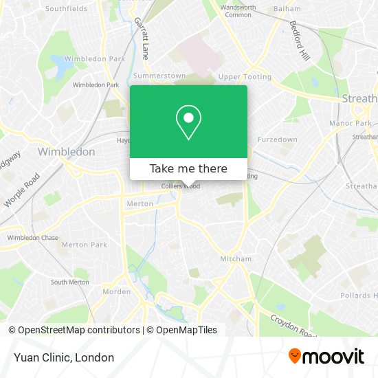 Yuan Clinic map