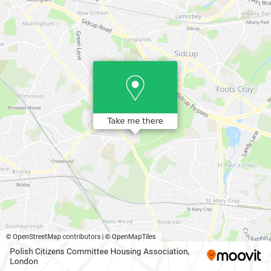 Polish Citizens Committee Housing Association map