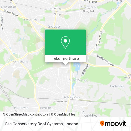 Ces Conservatory Roof Systems map