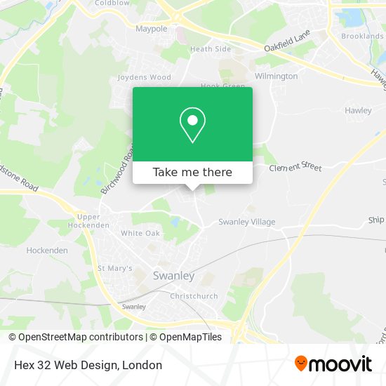 Hex 32 Web Design map