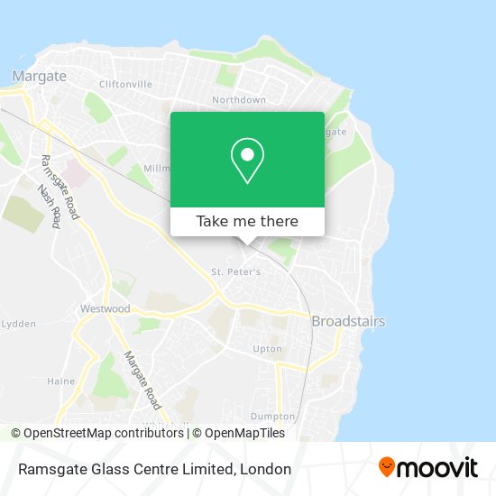 Ramsgate Glass Centre Limited map