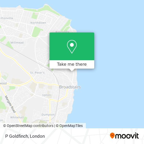 P Goldfinch map