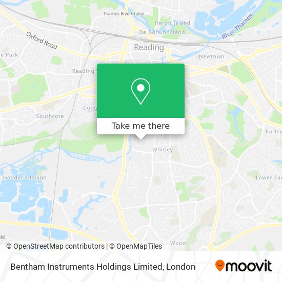 Bentham Instruments Holdings Limited map