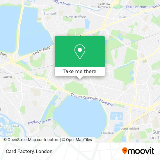 Card Factory map