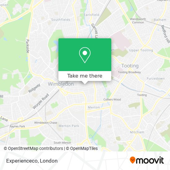 Experienceco map