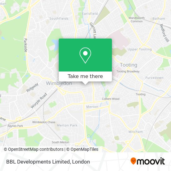 BBL Developments Limited map