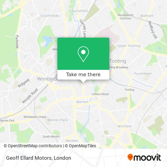 Geoff Ellard Motors map